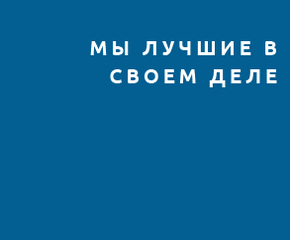 Мы лучшие в своем деле