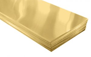 Лист из латуни