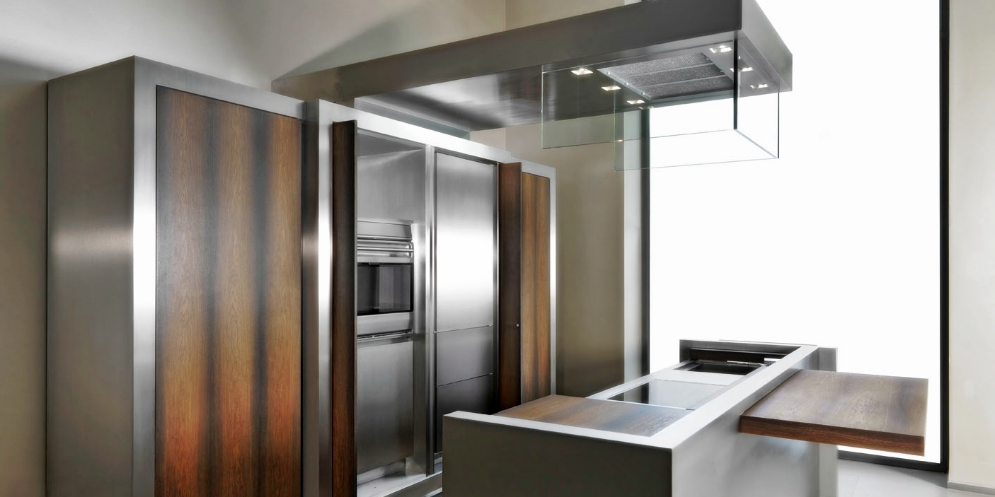 Нержавеющий лист в дизайне