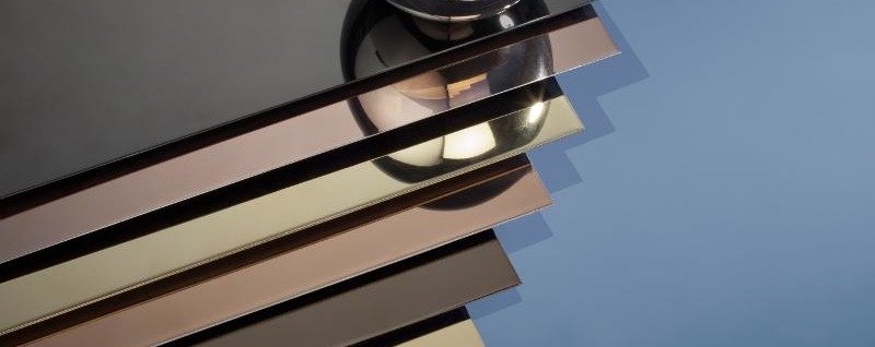 Нержавеющие листы с напылением TiN (нитрид титана)