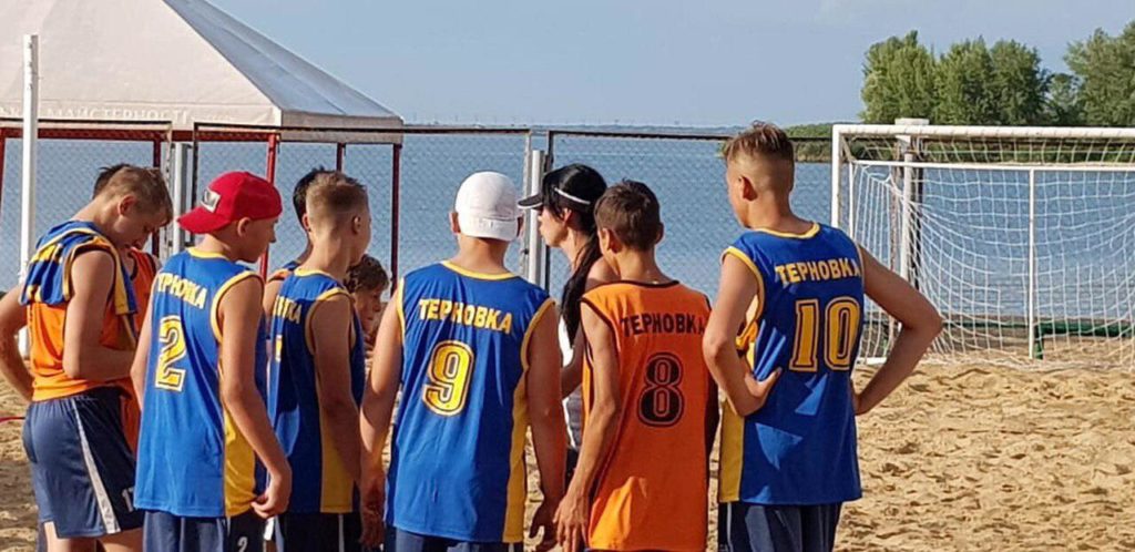 Терновские гандболисты — серебряные призеры Чемпионата Украины по пляжному гандболу